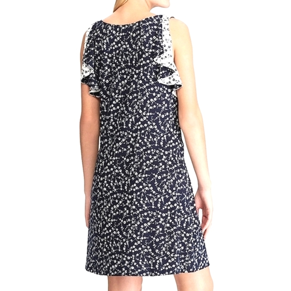 Chaps Sleeveless Floral Dress - Picture 2 of 4